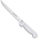 Dexter-Russell 7&rdquo; Narrow Fillet Knife &ndash; P94812, High-Carbon Stainless Steel Blade, Slip-Resistant Polypropylene Handle, Ideal for Precise Fish and Meat Filleting