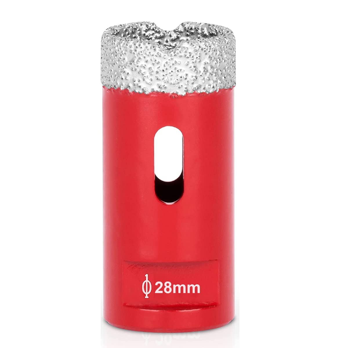 1PC Diamond Drill Bit,Dry Diamond Drill Core Bit Diameter 28mm Angle Grinder Hole Saw Opener M14 Connection Vacuum Brazed Drilling Tile Porcelain Granite Marble