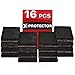 X-PROTECTOR NON SLIP FURNITURE PADS - PREMIUM 16 pcs 2" Furniture Grippers! Best SelfAdhesive Rubber Feet Furniture Feet - Ideal Non Skid Furniture Pad Floor Protectors for Fix in Place Furniture primary