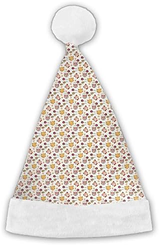 Great Dogs And Cats Mouse Christmas Hat Velvet Santa Claus Hat S Size For Kid,M Size For Adult