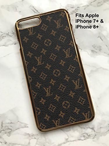 Quality Case UK - Apple iPhone 7 Plus / 8 Plus Faux Leather Designer Cases - Multiple Designs (L1)