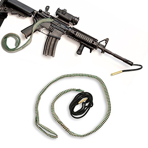 Mounchain 2 Pack Gun Bore Cleaner, Gun Snake Cleaning Kit Gun Accessories Gun Cleaner Gun Maintenance Cleaner Tools for Rifle Pistol Shotgun .308, 30-30.30-06.300.303 caiber