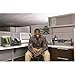 Safco Onyx Mesh Off-Surface Desk Organizer 3604BL, Black Powder Coat Finish, Durable Steel Mesh Construction