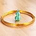 Multi-Colored Aluminum Craft Wire, Flexible Metal Wire for Jewelry Making and Various Crafts, Each Roll 16.4 Feet