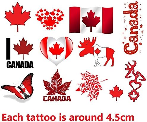 Canada Collection (Canada Temporary Tattoos)