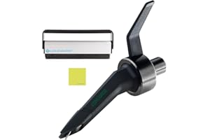 Ortofon Concorde MkII Mix CC Single DJ Cartridges, Spherical Stylus (Black) Bundle with Liquid Audio Carbon Fiber Record Brush & Instrument Polishing Cloth