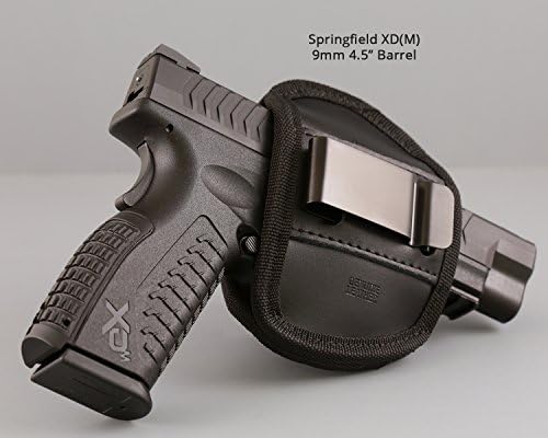 Gun Holster - Leather Inside The Waistband or Outside The Waistband Holster. Fits Most Guns.