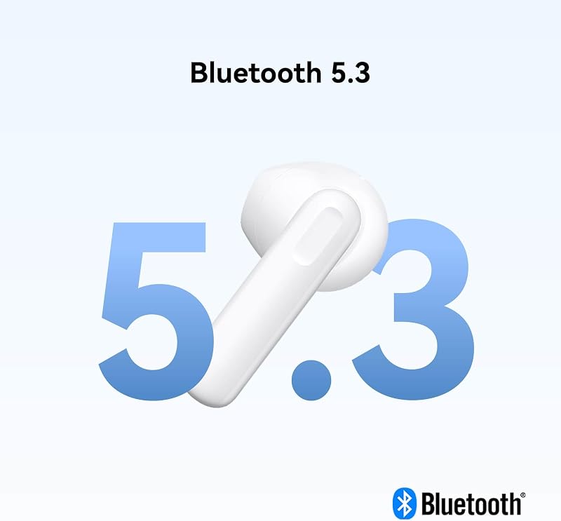 Huawei freebuds se 2 - fones de ouvido com 40 horas de bateria, compactos e confortáveis, proteção ip54 contra poeira e respingos, bluetooth 5.3, som estável, ios e android, cerâmica branca