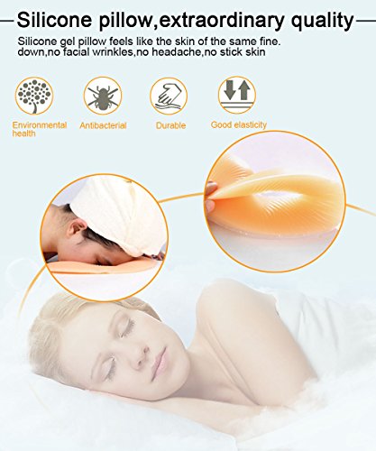 image for Silicone Face Massage Pillow, Lovingvs Facial Care Cushion Relax Body 