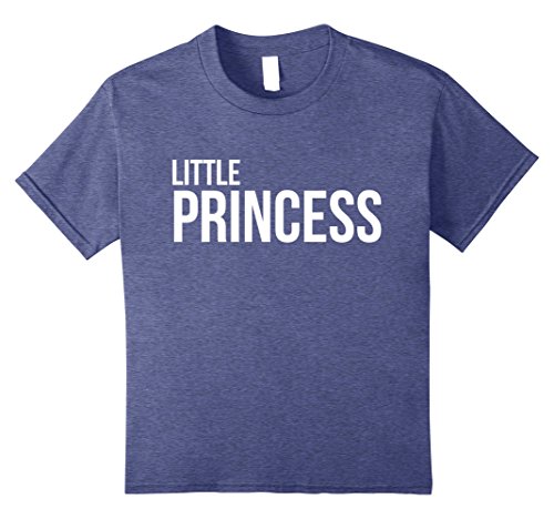 Kids Little Pricess Funny Family Matching Shirt Set Costume