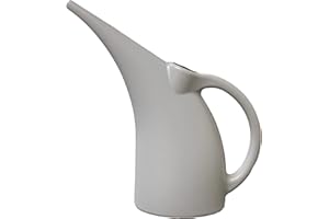 KP KOOL PRODUCTS Watering Can 1/2 Gallon - Small Watering Can for Indoor Plants - Outdoor Watering Can - Gray Plant Waterer - Plastic Watering Can for Garden - 1 Pack