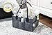 Baby Diaper Caddy Organizer - Portable Storage Nursery Tote with Adjustable Dividers and Faux Leather Handles - Perfect for Baby Storage and Kids Room or Travel in Car - Great