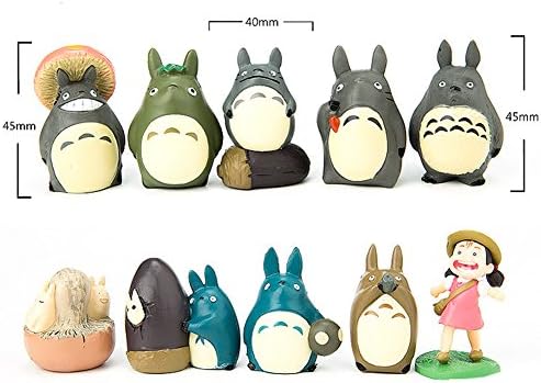 My Neighbor Totoro Figure Hayao Miyazaki PONYO Spirited Away Anime Models
