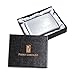 Credit Card Holder - Silver Stainless Steel RFID Blocking Protector - for Men & Women -Stylish Travel Wallet as Gift - Protection for Your Bank and ID Cards Against RFID Scanners (Silver)
