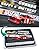 Nascar Racing Cars Edible Cake Topper Personalized Birthday 1/2 Size Sheet Decoration Party Birthday Sugar Frosting Transfer Fondant Image