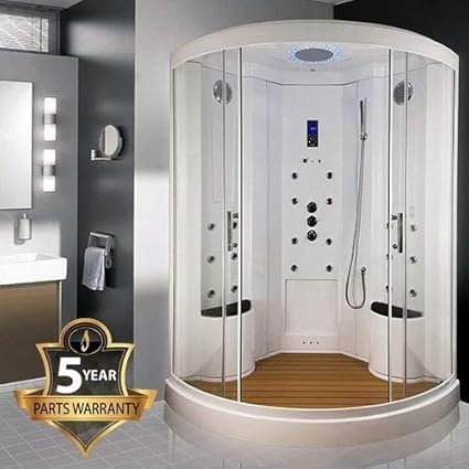 Insignia Ins9000 1350 X 1350 Steam Shower Cabin Amazon Co Uk