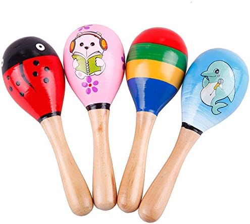maracas madera bebe