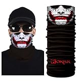Toplor Moisture wicking Bandana - Motorcycle Face Mask - Face Shield Fiber Skull Mask Half Face Mask (AC-140)