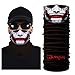 Toplor Moisture wicking Bandana - Motorcycle Face Mask - Face Shield Fiber Skull Mask Half Face Mask (AC-140)
