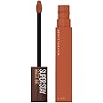 Maybelline New York SuperStay Matte Ink Liquid Lipstick, Coffee Edition, Caramel Collector, 0.17 Ounce