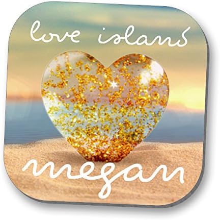 Hot Off The Press Love Island Themed Personalised Coaster