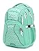 High Sierra Swerve Laptop Backpack, Aquamarine/Tri Geo/White, One Size