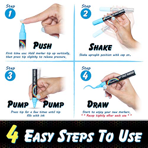 5 Rainbow+Joy+Markers+Erasable+Including