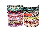 Goldenlines 12 Random Mix Bracelets Nepal bracelets Roll On Bracelet (SET OF 12)