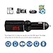Vafru Wireless In-Car FM Transmitter with Dual USB Charging for iPhone 6 6 Plus 5, 5S 5C, Samsung Galaxy S6, S5, S4, S3, Note 3, 2, HTC, LG, Sony, Tablets, MP4 Players