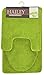 Hailey 3 Piece Bath Rug Set, Lime