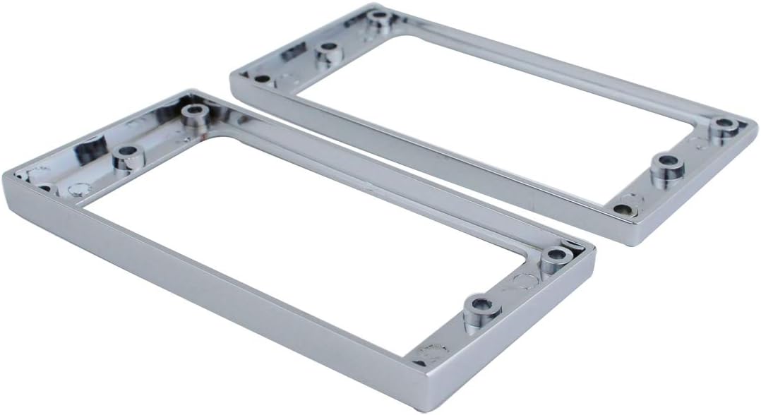 Guyker Flat Metal Humbucker Pickup Mounting Ring Set - Image 5
