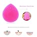 Facial Cleansing Pads,GTON Silicone Face Scrubber Cleansing Brush Cleaner Facial Exfoliators Acne Blackhead Removing,Skin Pore Cleanser and Baby Shower Tool Brushes 4 Pack