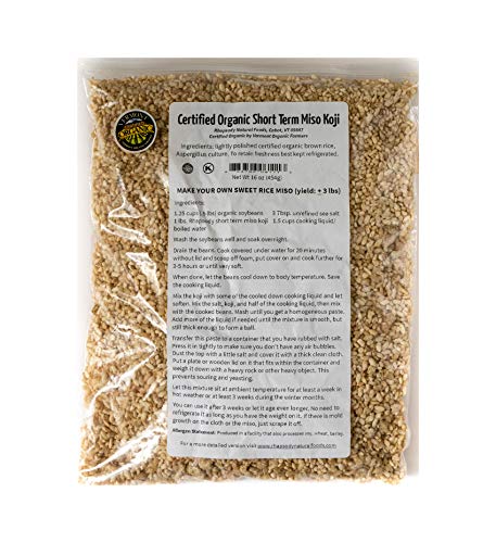 KOJI - Organic Sweet Miso Koji 16 oz