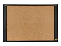 Post-it Sticky-Cork Board, Widescreen, Graphite-Finish, 24 x 36 Inches (A3624G)