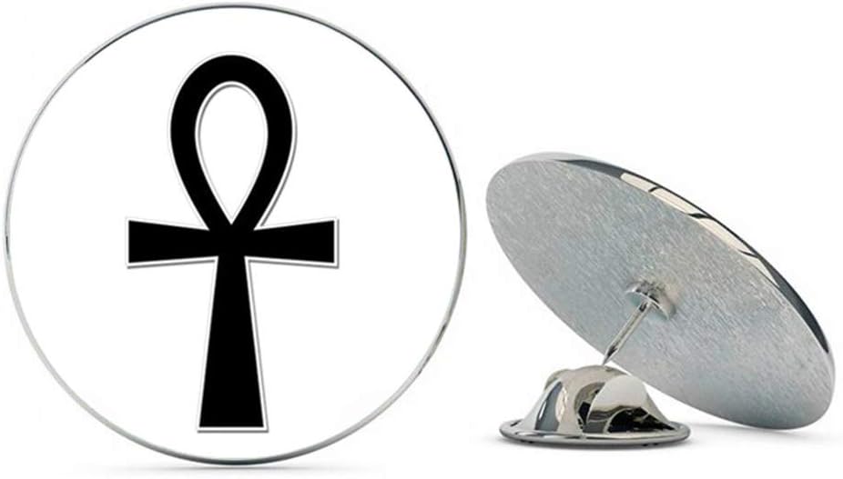 NYC JewelersAnkh Symbol Eqyptian Cross Ancient Egypt Metal 0.75" Lapel Hat Pin Tie Tack Pinback