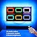 BASON LIGHTING LED TV Backlight,Bason Strip Lights with Remote for 75-82in TV, 4096 DIY Color Changing Lights, SMD 5050 LEDs TV Bias Lighting with Power Supply, Upgraded, Ultra-Long, for TV.