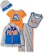 PUMA Baby' 5 Piece Hoodie Set, Lt Heather Grey, 0/3M