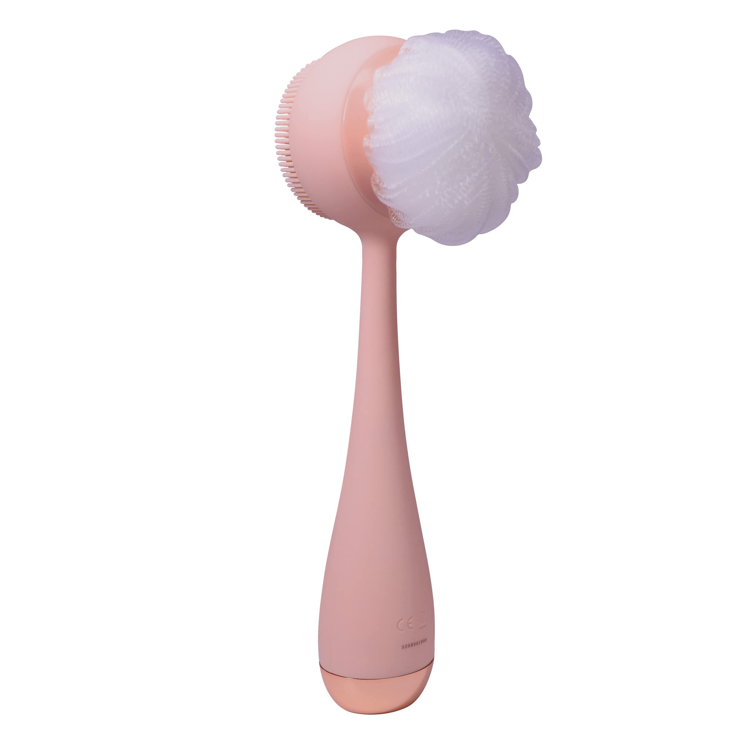 Photo 1 of PMD Beauty Clean Body - Smart Body Cleansing Device with Silicone Brush & Three Interchangeable Attachments - Waterproof - SonicGlow Vibration - Cleanse,Exfoliate,& Massage Body