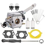 Allong RY08420A Carburetor Compatible with Ryobi Bp42 Carburetor 308054079 308054093 RY08420 Backpack Blower with 530069247 WT-1086 Repower Kit