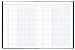NATIONAL Brand Granite Series Columnar Book, 6 Columns, Patina Blue, 9.25 x 7", 80 Pages (56306)
