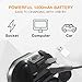 Headlamp - Rechargeable USB Headlight - Head Torch with One Bright White and Two Red Lights - Led Head Lantern for Dog Walking, Running and Camping