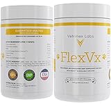 FlexVx - Revolutionary Dog Joint Care Supplement with Meriva Bioavailable Curcumin - Glucosamine for Dogs with Chondroitin MSM Turmeric - 90 Chewable Soft Chew Treats - Best for Small & Large Breeds