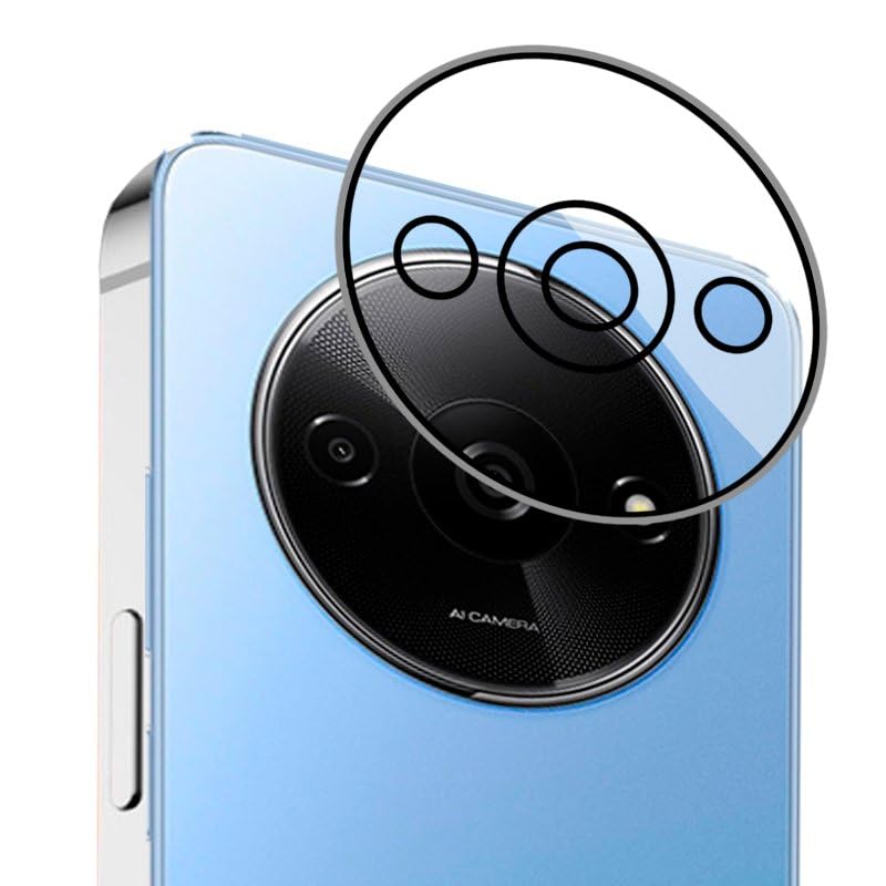 Cool Tempered Glass Protector for Xiaomi Redmi A3 Camera