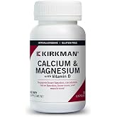 Calcium Magnesium Capsules - Hypo - 120 count | Calcium, Magnesium &amp; Vitamin D Support, Helps Maintain Strong Bones, Healthy Nerves &amp; Muscles, Daily Mineral Nutrition