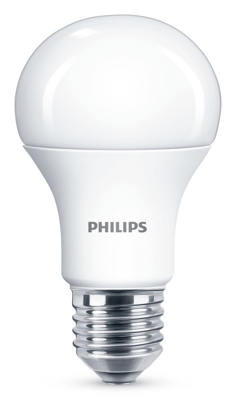 Philips LED E27 Edison Screw Light Bulb, Frosted, 13 W (100 W) - Warm White
