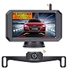 Wireless Backup Camera for Trucks with 5” Monitor Full HD 1080P Bluetooth Backup Camera Rear View Camera Stable Digital…