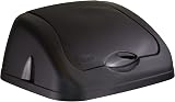 Sterling Ventures 60 Litre Premium Plastic Swing Bin Black view 2