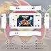 Handheld Game Console for Kids Adults, JJFUN RS-1 PLUS Portable Classic Game Consoles Built in 218 Games 3.5 Inch 1 USB Charge Retro Arcade Video Game Player,Birthday Presents for Children-Pearl White