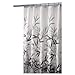 InterDesign Anzu Polyester Shower Curtain Finish: Gray Print