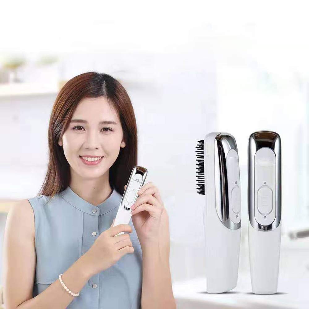 Hair Growth Comb Electric, Wisfun Red Light Scalp Massager Comb for Hair Growth, Stimulate Hair Follicle Stress Relax for Anti Hair Loss